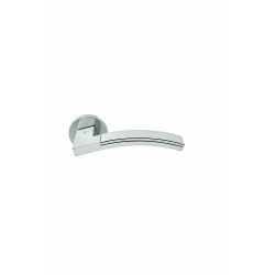 MANIGLIE PER PORTE COLOMBO DESIGN SERIE TRAMA LC71 SU ROSETTA