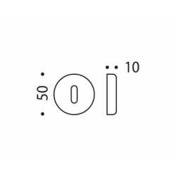COLOMBO DESIGN CYLINDER ESCUTCHEON CD63 GB Y