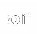 COLOMBO DESIGN CYLINDER ESCUTCHEON CD63 GB Y