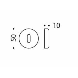 COLOMBO DESIGN CYLINDER ESCUTCHEON CD1003 Y