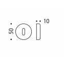 COLOMBO DESIGN CYLINDER ESCUTCHEON CD1003 Y