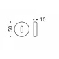 ROSACE CYLINDRE COLOMBO DESIGN CD1003 Y