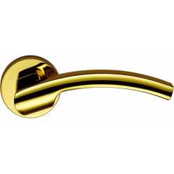 MANILLAS DE PUERTA COLOMBO DESIGN OLLY CON ROSETA MADE IN ITALY