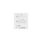 COLOMBO DESIGN DOOR HANDLES PAIR PRIUS SERIES ON ROSE MADE IN ITALY