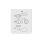 POIGNÉES DE PORTES COLOMBO DESIGN TACTA SUR ROSACE MADE IN ITALY