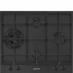 SMEG GASKOCHFELD PX364LMB MATT BLACK 60 CM