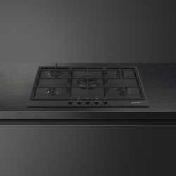 SMEG GAS HOB PX375MB MATT BLACK CLASSIC AESTHETIC 72,5 CM