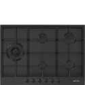 SMEG GAS HOB PX375MB MATT BLACK CLASSIC AESTHETIC 72,5 CM