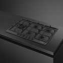 SMEG GAS HOB PX375LMB MATT BLACK CLASSIC AESTHETIC 72,5 CM