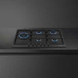 SMEG GAS HOB PX375MB MATT BLACK CLASSIC AESTHETIC 72,5 CM