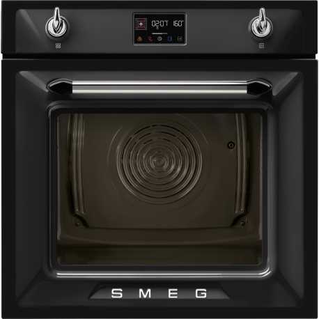 SMEG SOP6902S2PN COMBI STEAM OVEN VICTORIA AESTHETIC BLACK