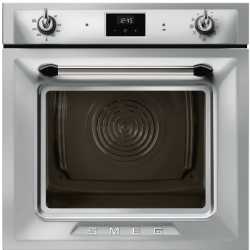 SMEG SOP6900TN THERMO-VENTILATED PYROLYTIC OVEN VICTORIA AESTHETIC STAINLESS STEEL