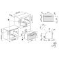 FORNO COMBINATO MICROONDE SMEG SO4902M1P PANNA SERIE VICTORIA