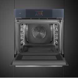 SMEG SO6104APS HORNO COMBINADO MICROONDAS SILVER PLATAFORMA GALILEO OMNICHEF