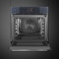 SMEG SO6104APG HORNO COMBINADO MICROONDAS ESTÉTICAS LINEA NEPTUNE GREY