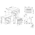 SMEG SO6102M2G EINBAU KOMPAKT-MIKROWELLEN DESIGNLINIEN LINEA NEPTUNE GREY
