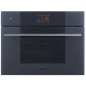SMEG SO4104S4PG HORNO COMBINADO H 45 CM VAPOR ESTÉTICAS LINEA NEPTUNE GREY