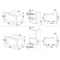 FORNO A MICROONDE CON CORNICE SMEG FMI120G
