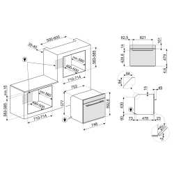 SMEG SO5100TB3 FORNO TERMOVENTILATO