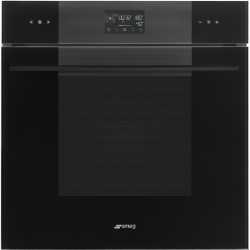 SMEG SOP6102S2PB3 COMBI STEAM OVEN AESTHETIC LINEA DEEP BLACK