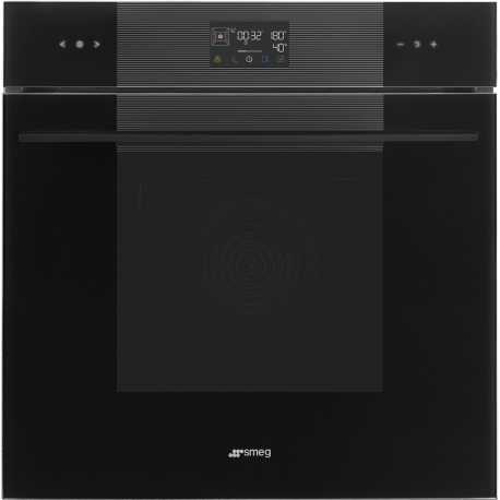 SMEG SOP6102S2PB3 COMBI STEAM OVEN AESTHETIC LINEA DEEP BLACK