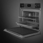 SMEG SO6101S2B3 HORNO COMBINADO VAPOR ESTÉTICAS LINEA DEEP BLACK