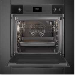 SMEG SO6101S2B3 HORNO COMBINADO VAPOR ESTÉTICAS LINEA DEEP BLACK