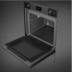 SMEG SO6101S2B3 HORNO COMBINADO VAPOR ESTÉTICAS LINEA DEEP BLACK