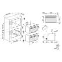 SMEG SO4102S3B3 EINBAU DAMPFGAREN KOMBINIERT H 45 CM DESIGNLINIEN LINEA DEEP BLACK