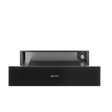 SMEG CPR115B3 WARMING DRAWER AESTHETIC LINEA DEEP BLACK