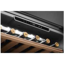 SMEG CVI121B3 BUILT-IN WINE COOLER AESTHETIC LINEA BLACK H 45 CM