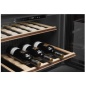 SMEG CVI121B3 BUILT-IN WINE COOLER AESTHETIC LINEA BLACK H 45 CM