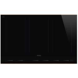 SMEG SIM6864R INDUKTIONSKOCHFELD GLASKERAMIK SCHWARZ 80 CM DOLCE STIL NOVO