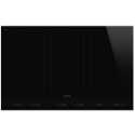 SMEG SIM6864R INDUCTION HOB BLACK CERAMIC GLASS 80 CM DOLCE STIL NOVO