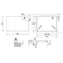 SMEG SIM6864R INDUKTIONSKOCHFELD GLASKERAMIK SCHWARZ 80 CM DOLCE STIL NOVO