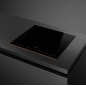 SMEG SIM6644R INDUCTION HOB BLACK CERAMIC GLASS 60 CM DOLCE STIL NOVO SMEG SIM6644R INDUCTION HOB BLACK CERAMIC GLASS 60 CM DOLCE STIL NOVO