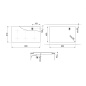 SMEG SIM1964DG INDUKTIONSKOCHFELD DESIGNLINIEN LINEA NEPTUNE GREY 90 CM