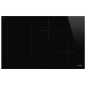 SMEG SIM3844D INDUCTION HOB BLACK CERAMIC GLASS 80 CM