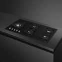 SMEG PV395LN TABLE DE CUISSON VERRE NOIR 90 CM ESTHÉTIQUES CLASSICA