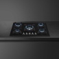 SMEG PV375N ENCIMERA DE COCCIÓN CRISTAL NEGRO 75 CM ESTÉTICAS CLASICA