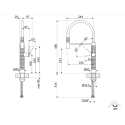 SMEG MID6DKX MISCELATORE MONOCOMANDO CON DOCCETTA