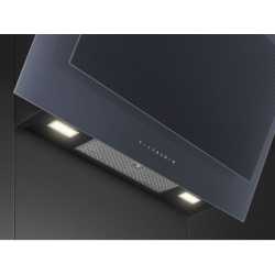 SMEG KV194S WANDHAUBE SILBERGLAS 90 CM