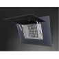 SMEG KV194G WALL MOUNTED HOOD AESTHETIC LINEA NEPTUNE GREY 90 CM