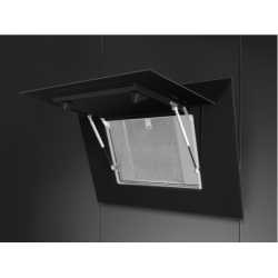 SMEG KV194B3 WANDHAUBE DESIGNLINIEN LINEA SCHWARZ 90 CM