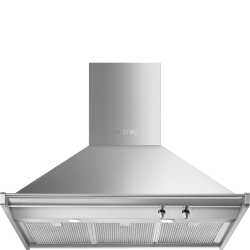 SMEG KD90HXE CAPPA ASPIRANTE MURALE 90 CM