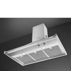 SMEG KD90HXE CAMPANA A PARED ESTÉTICAS CLASICA ACERO INOXIDABLE 90 CM