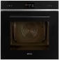 SMEG SO6402M2B COMBI MICROWAVE OVEN AESTHETIC CUCINA BLACK