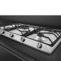SMEG GASKOCHFELD SRV596O EDELSTAHL 90 CM