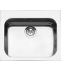 SMEG VS50P3 KITCHEN SINK SINGLE BOWL STAINLESS STEEL 50 CM