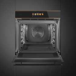 SMEG SO6606APNR HORNO COMBINADO MICROONDAS PLATAFORMA GALILEO OMNICHEF